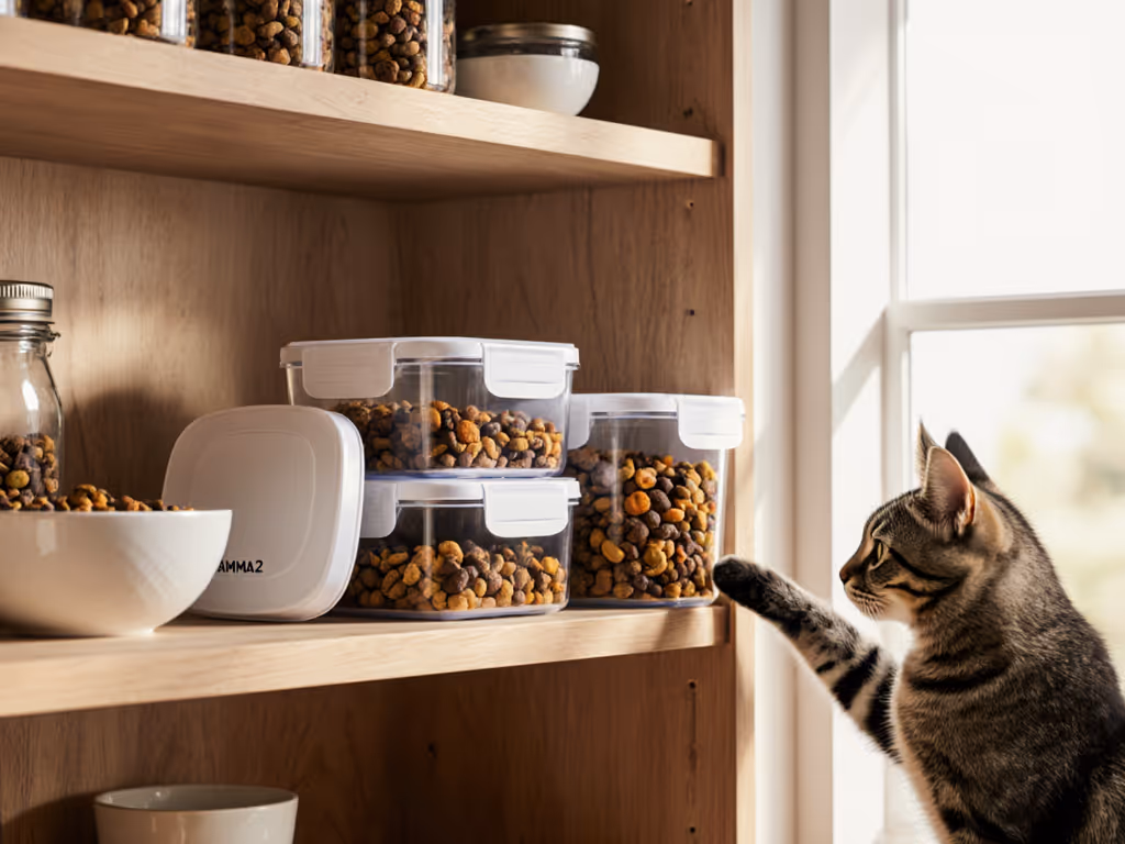 Airtight Cat Food Containers: Seal Out Spoilers
