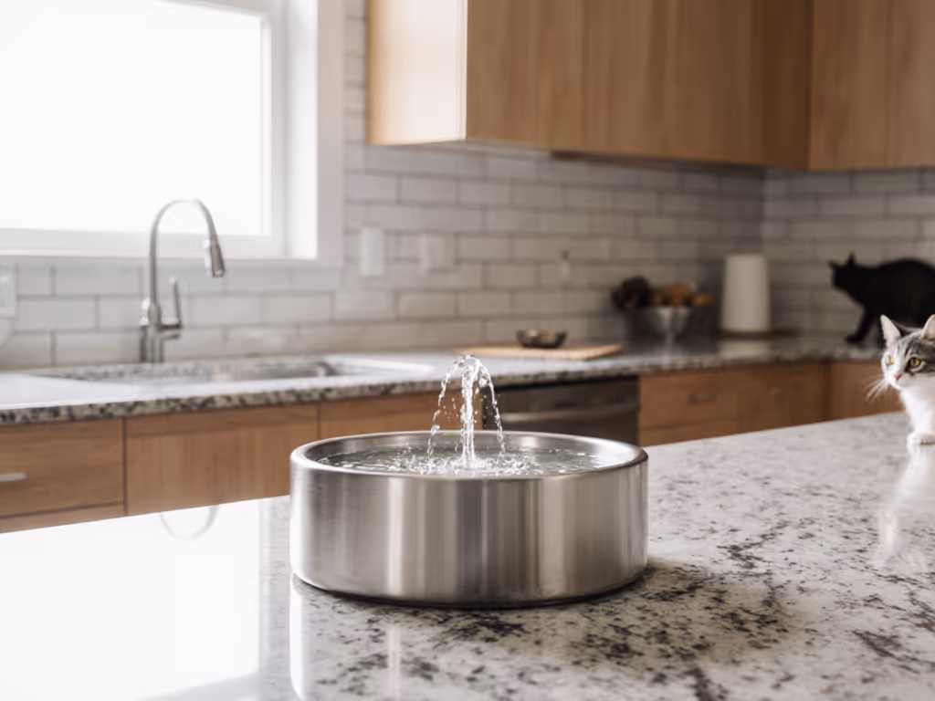 Best Cat Water Fountains: Top 4 Quiet & Easy-Clean Picks