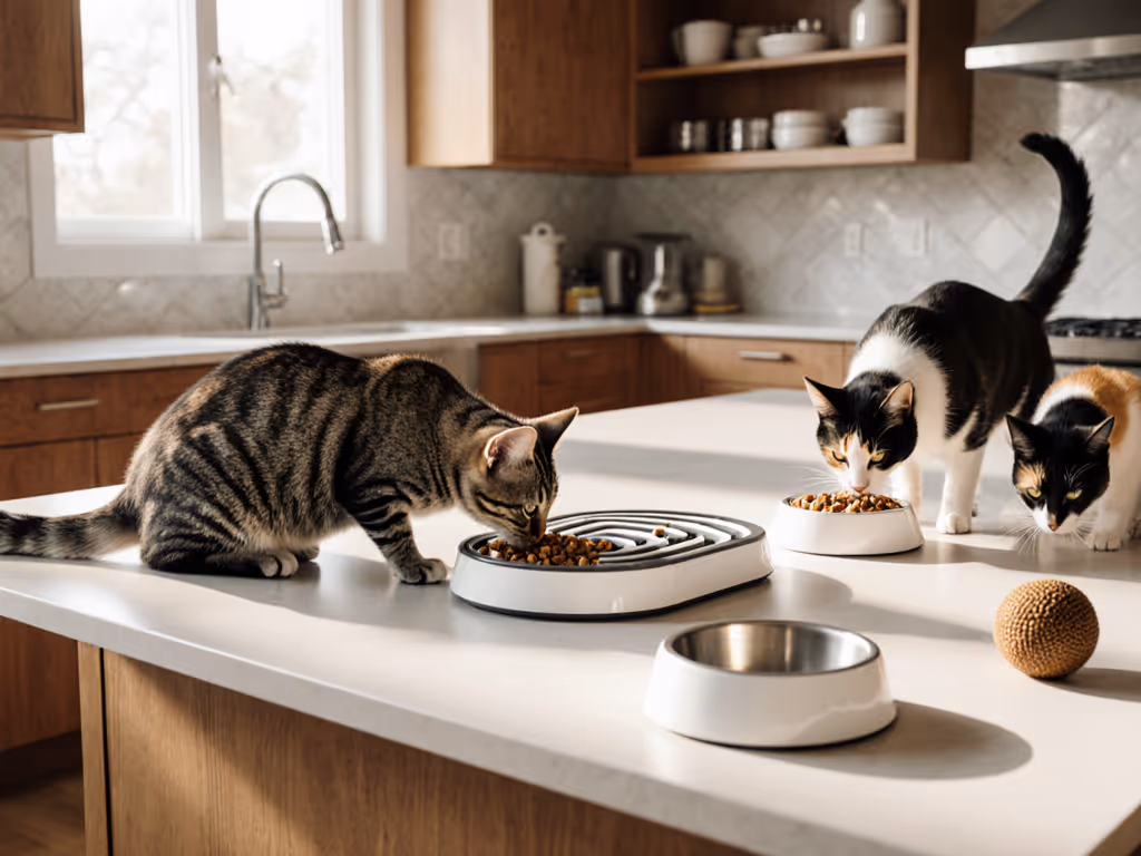Slow Feeders for Cats: End Mealtime Chaos Now