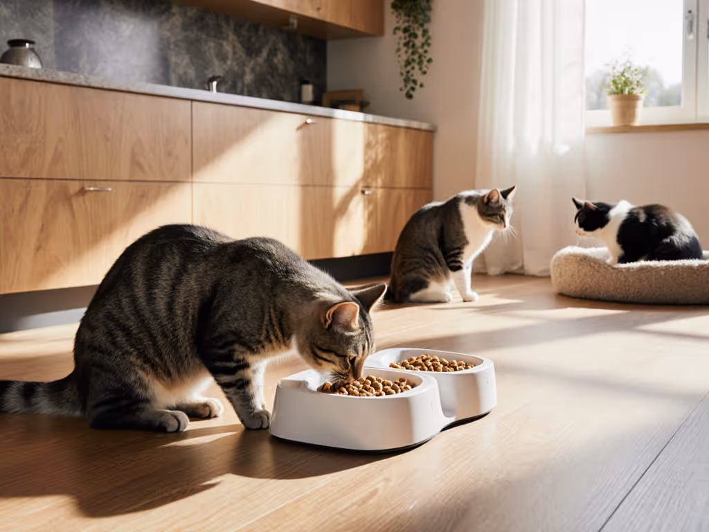 Silent Multi-Cat Feeder Transition Guide: Stop Food Fights Now
