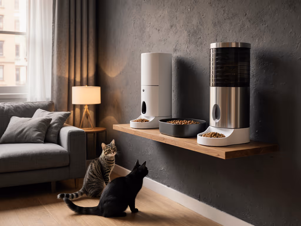 Compact Cat Feeders for Tight Spaces Compared