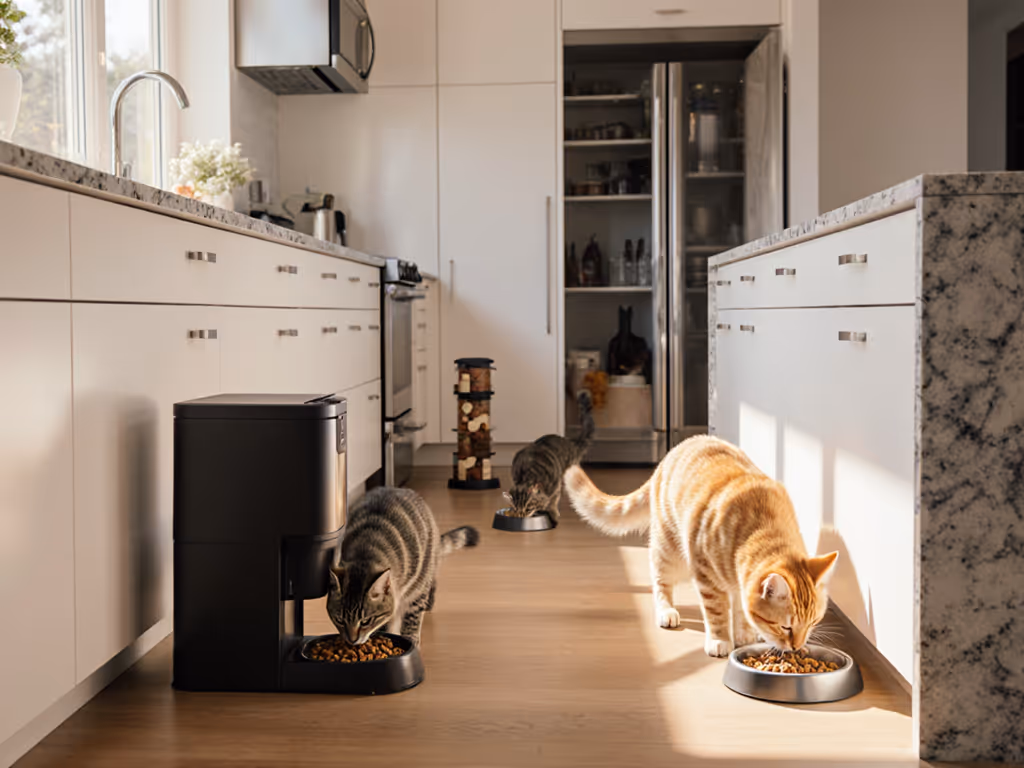 Multi-Cat Feeders That Stop Food Bullying