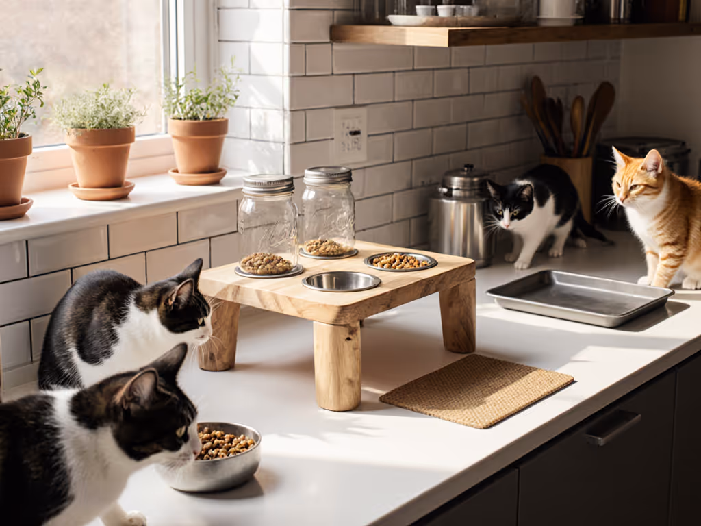 DIY Cat Feeding Solutions: 10-Minute Household Hacks