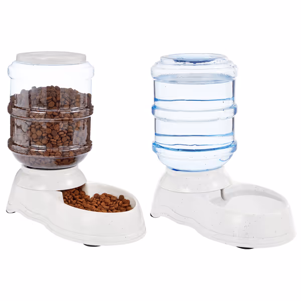 Amazon Basics Gravity Feeder & Waterer Set