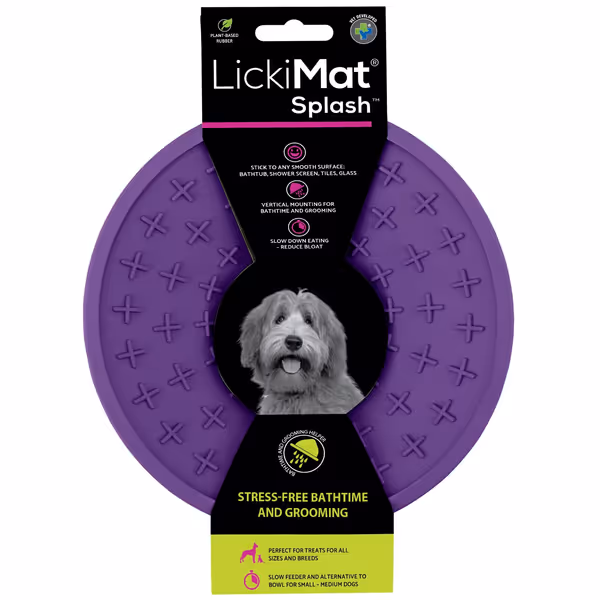 LICKIMAT Splash Slow Feeder Lick Mat